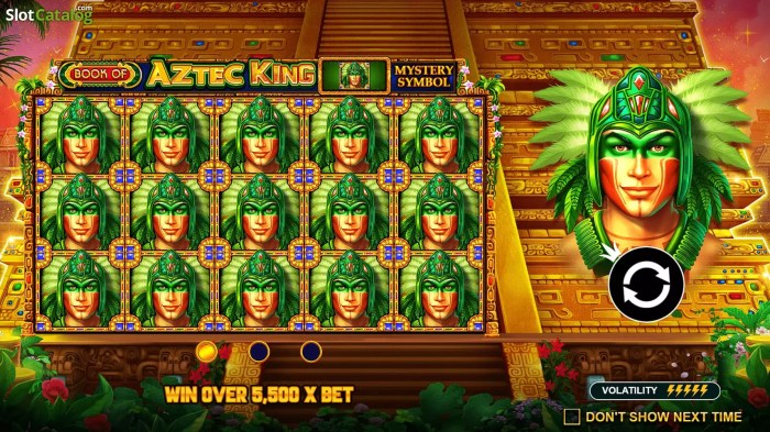 Permainan Slot Book of Aztec King yang Wajib Anda Coba